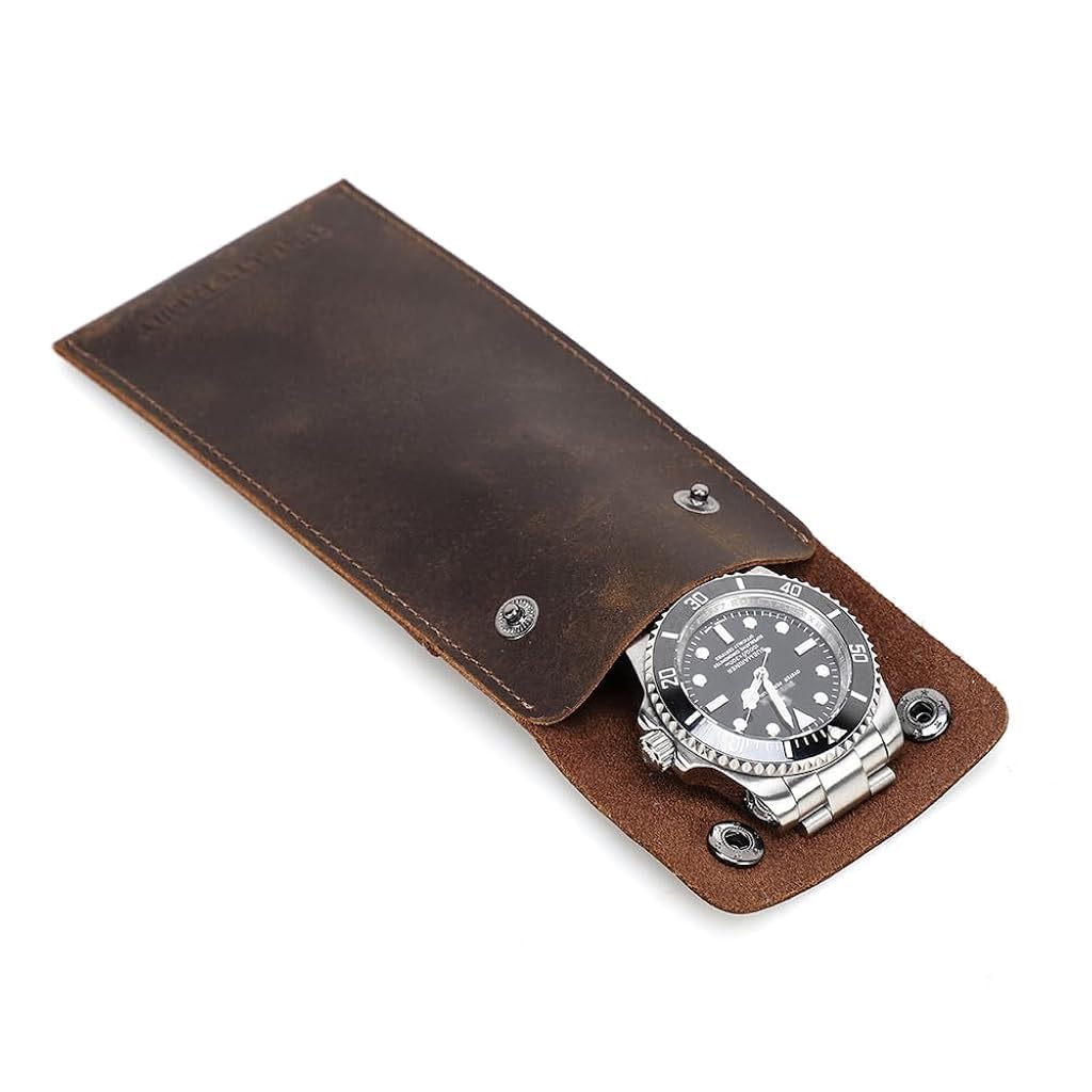 ZORBES® Watch Box Genuine Leather Storage Case ZORBES® Watch Box Genuine Leather Storage Case